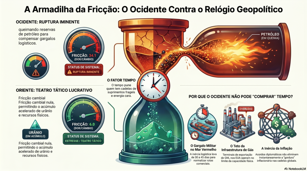 Por que o Ocidente não consegue “comprar” o tempo